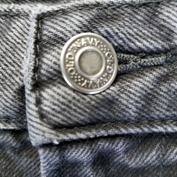 Old Navy Jeans Mens 42x32 Black Original Loose Built-In Tough - Picture 9 of 12